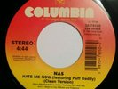 Nas Hate me now / Nas is like with Puff daddy 45 rpm record original rap 7