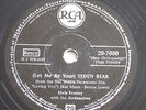 ELVIS PRESLEY - 78 Rpm - GERMANY - Teddy Bear - Loving You