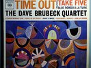 DAVE BRUBECK TIME OUT/TAKE FIVE RARE ORIG '59 COLUMBIA 6 EYE STEREO LP BEAUTIFUL