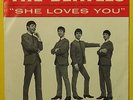 BEATLES.SHE LOVES YOU.1964 SWAN.w/PICTURE SLEEVE (VG++) / DISC (M-)