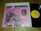 Joni Mitchell  For Free  Live in Concert   Early Years   VG