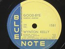 BLUE NOTE 1581 Wynton Kelly Trio Blue Moon / Good-Bye Skeete Abrams 78 V+
