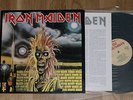 IRON MAIDEN -KOREA LP -BLACK BORDER -BLUE BACKCOVER -INLAY -TOP CONDITIONS