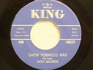 LUCKY MILLINDER/TINY BRADSHAW Chew Tobacco Rag KING M- hear soundclip