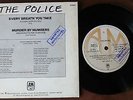 THE POLICE Every Breath Y. Take 7'' TOP RARE Promo Brazil Unique Backside Cover