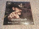 MOTÖRHEAD Born to loose... lived to win COLOR LP MINT LTD 100