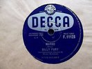 Billy Fury  Margo/Don't Knock upon my  Door.Decca 78 rpm  F11128