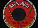 O.V. WRIGHT: What Did You Tell This Girl Of Mine / 46 Drums - 1 Guitar 45 Soul