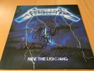 Metallica Ride The Lightning Vinyl SIGNED