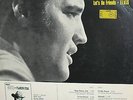 ELVIS PRESLEY LET'S BE FRIEND LP GERMAN  PRESSING
