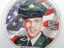 2005 AMERICAN EAGLE 1oz SILVER $1 WITH ELVIS PICTURE DISC .999 SILVER