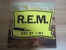 REM - OUT OF TIME Vinyl LP 1991 INSERT