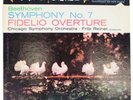 BEETHOVEN / REINER Symphony 7 / Fidelio RCA Living Stereo LSC-1991 Shaded Dog LP