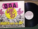 (PUNK LP) DOA - WAR ON 45 (VIRUS 24 EARLY PRESS PINK GRAPHICS)