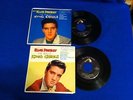 ELVIS PRESLEY (2) 45 EP King Creole VOL 1 & VOL 2 original 1958 clean