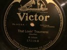 Victor 17119 AL JOLSON - That Lovin' Traumerei  1912 78 rpm  E- COON SONG