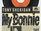 Rare Tony Sheridan & The Beatles 45 & Picture Sleeve - My Bonnie - German Import