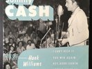 * JOHNNY CASH Sings Hank Williams C&W EP Sun 111 SHELDON Cardboard Sleeve PS 45