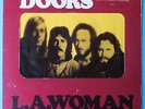The Doors - 'L.A. Woman' Radio Station Promo w/stickers, embossed EX/EX