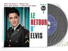 RARE MINT ELVIS PRESLEY EP   86.286   LE RETOUR D'ELVIS 1  (Early French Issue)