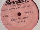 Roy Hall - Diggin The Boogie (Rare 1 Sided Rockabilly Demo)