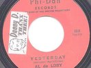 Al de Lory 45 PHI-DAN 5006 Yesterday VG+ Phil Spector Danny Davis label 1965