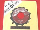 BO DIDDLEY  I'M A MAN  VG  BO DIDDLEY  CHECKER  IST PRESSING  WEB TOP   R&B 45
