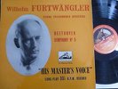 FURTWANGLER / BEETHOVEN symphony no 5 / HMV ALP 1195
