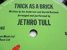 JETHRO TULL - THICK AS ABRICK 1st UK Press 1972 White 