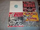 FOUR A.A. ALLEN RELIGIOUS LP'S--THE BLOOD-SOUNDS OF REVIVAL-ETC. COLOR VINYL