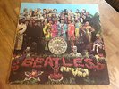 Beatles LP Sgt Peppers UK Mono Parlophone 1st press NICE COPY & UNTORN RED INNER