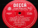 ROLLING STONES Let It Bleed 1st UK MONO Ex+ 1 stamps Top Audio POSTER Inner  