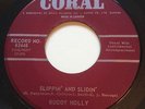ROCKABILLY Buddy Holly SLIPPIN' AND SLIDIN' Coral 45 rare Canadian pressing NM