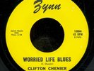 45bs-LOUISIANA R&B-ZYNN 1004-Clifton Chenier