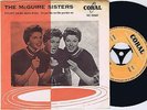 THE McGUIRE SISTERS  VOLARE Nel Blu Dipinto Di Blu Danish 45PS 1958 Eurovision