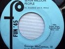 GEORGE McCANNON 45 seven million people you can't grow peaches 1965 soul e7641