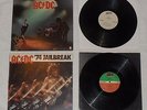 AC / DC 74 Jailbreak 1984 Vinyl Record & Let There Be Rock 1977 Album 33 RPM