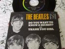 The Beatles-Do You Want To Know A Secret/Thank You Girl-Vinyl 45 w/Pic Sleeve