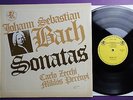 PERENYI - cello, ZECCHI - piano * RARE LP Live RADIOTON * Bach - Sonatas