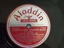 78 RPM  Jo-Jo Adams ALADDIN  144  Hard Headed Woman   BLUES