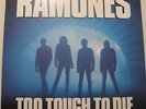 THE RAMONES Too Tough To Die LP CANADA PUNK Lyric Sleeve Insert oop Sire L K