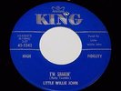 LITTLE WILLIE JOHN I'm Shakin RARE R&B SOUL/POPCORN DANCER 45 on KING *HEAR* NM+