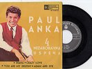 PAUL ANKA DIANA / CRAZY LOVE / YOU ARE MY... RARE RECORD YUGOSLAVIA 7