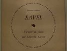 MARCELLE MEYER RAVEL RARE FRENCH ONLY LP ALPHA DB102