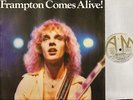 PETER FRAMPTON frampton comes alive AMLM 63703 early uk press DOUBLE LP EX/VG+