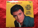 ELVIS PRESLEY-I NEED YOUR LOVE TONIGHT-TOP RARE FRENCH PRESS-PS-ROCK-45 RPM