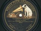 Antonio Carlos Gomez: Guarany - Overture  Orchestra Scala Milan Sabajno  HMV 78