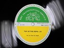 BBC 317 Transcription Disc TOP of POPS Fleetwood Mac Cat Stevens Cliff Richard