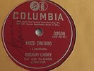 Rosemary Clooney  - 78rpm 10-inch single - AUTOGRAPED - Columbia #39536