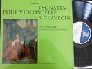 PAUL TORTELIER -ROBERT VEYRON-LACROIX / BACH / ERATO